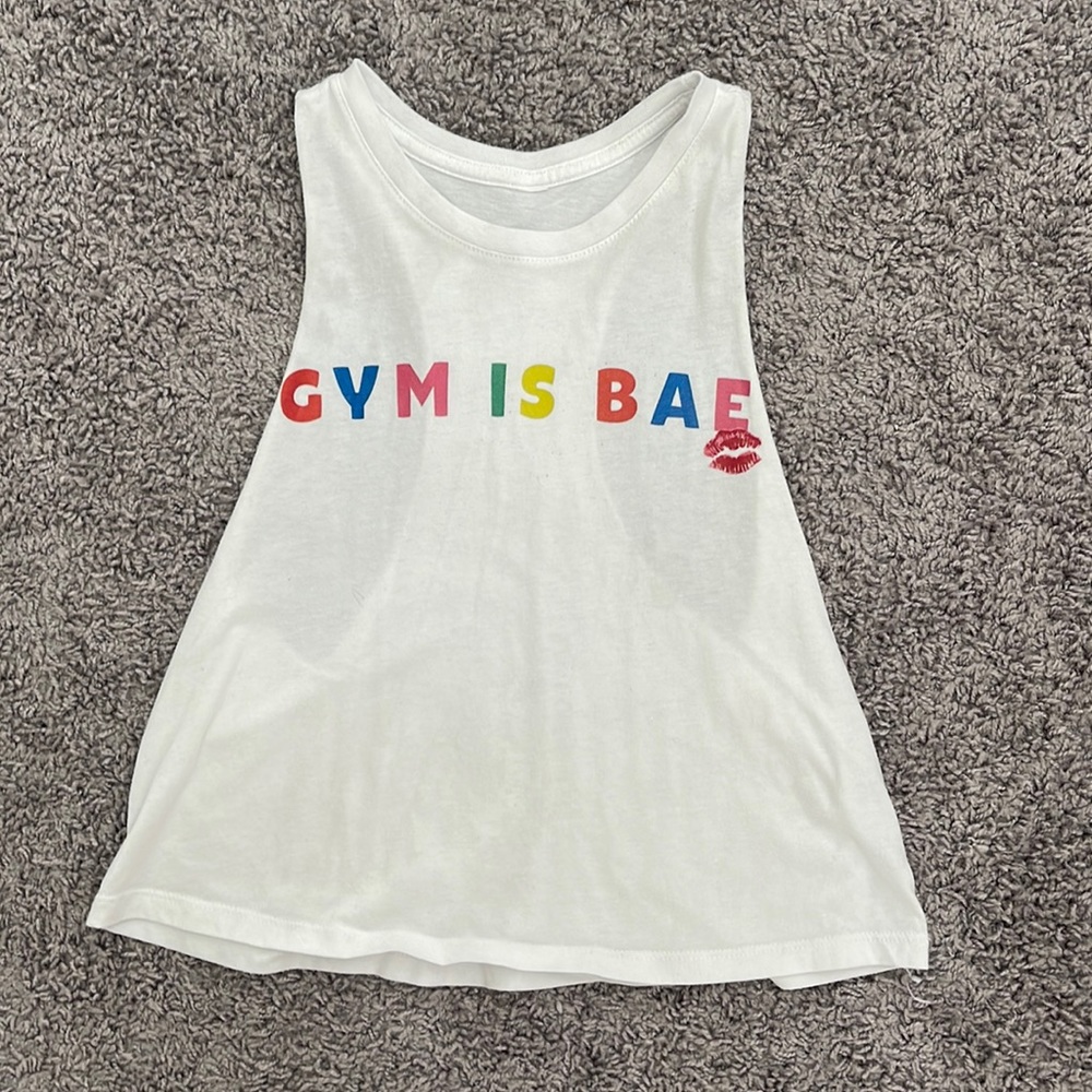 Medium racerback tee